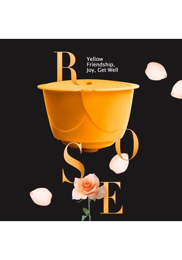 Sarı İ Cafilas Dgpnc01 1 Adet Yeniden Kullanılabilir Kahve Kapsülleri Bardak Filtre Bölmeleri Dolce Gusto Doldurulabilir