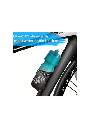 Dashanshop Gıfubowa 24oz Sızdırmaz Bisiklet Şişesi Mavi Bpa Free Spor Fitness Mavi