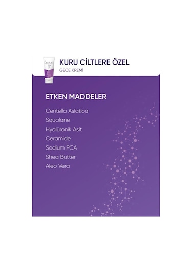 Centa Beauty Kuru Ciltler İçin Gece Kremi 50 ML