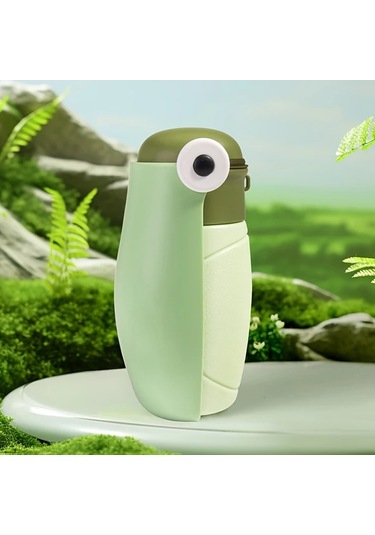 Willowhaven Küçük Yeşil Taşınabilir Kedi Köpek Tavşan Seyahat Su Şişesi Sızdırmaz