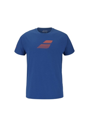 Babolat Babolat Exercise Big Flag Erkek Mavi Tişört 23067 Lacivert