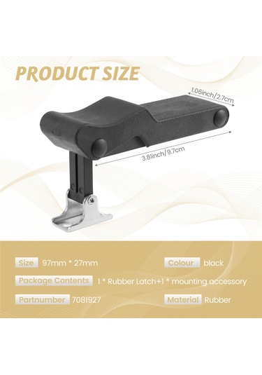 Polaris Sportsman 1000 İçin Ön Depolama Rafı Kauçuk Mandalı 7081927