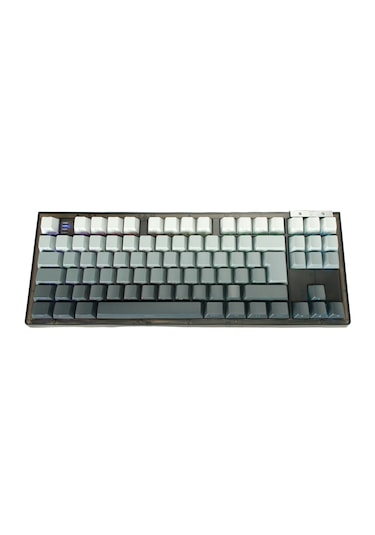 Gameraider Force87 Black Gray Gradient Jixian Red Switch Hotswap Rgb Kablosuz Türkçe Mekanik Gaming Klavye