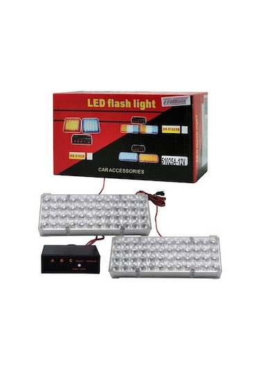 Çakar Lamba Led Çakar Beyaz 96 Led