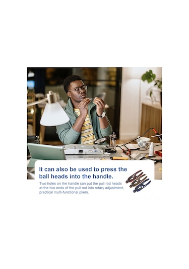 Lemestar Çok Amaçlı Şok Emici Pense - Alüminyum Yapılı, Uzun Ömürlü Ve Dayanıklı