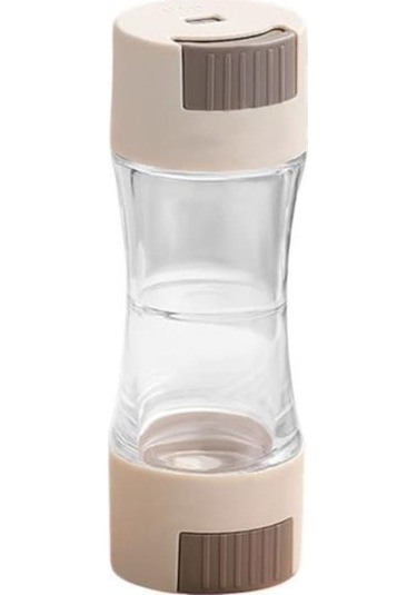 Haki Tuzluk Uygun Gıda Sınıfı Bpa İçermeyen Kantitatif Depolama Şişesi Baharat Kavanoz Aracı Mutfak Malzemeleri Haki Haki