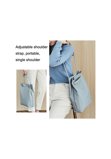 MacBook Uyumlu Omuz / El / Messenger Bilgisayar Çantası İçin, Boyut: Büyük Göl Mavisi