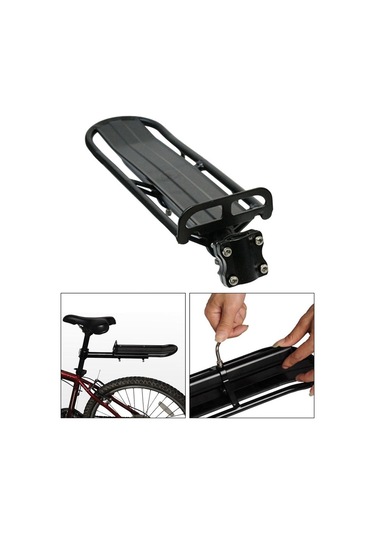 Dinosaurs Store Bisiklet Arka Raf Koltuk Pannier Bisiklet Dağ Bisikleti Bagaj Açık Dağı Altın