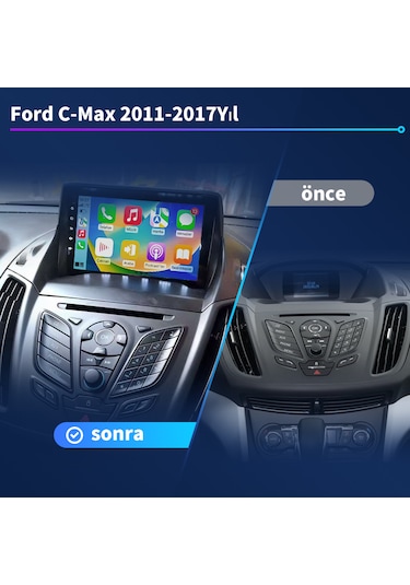 Ford C-max 2011-2017y/kuga 2013-2019y 2gb Ram 32gb Rom Multimedya