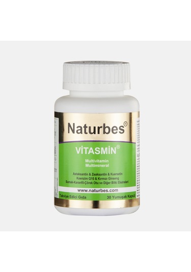 Naturbes Vitasmin Multivitamin & Multimineral & Multiantioksidan