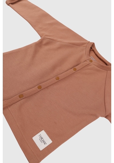 Totzee Çıtçıtlı Üst Camel Kahverengi (547796722) Çok Renkli