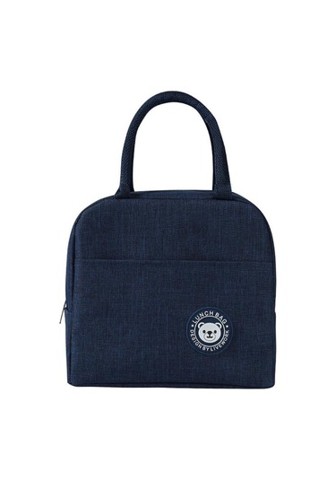 Mor 1 Adet Soğutucu Çanta Seyahat Öğle Yemeği Kutusu Çantası Mor