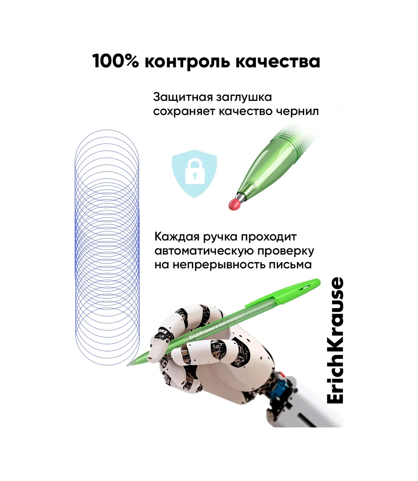 Erichkrause Mavi Tükenmez Kalem Seti 4 Adet 12078072 Mavi