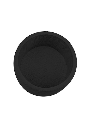 Gazzini Furniture Rio Retro Ayaklı Sandıklı Silindir Dekoratif Puf - Antrasit