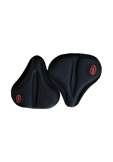 Artırın Ve Genişletin Bisiklet Silikon Yastık Kılıfı Kalınlaştırılmış Dağ Elektrikli Siyah