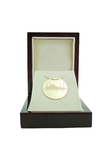 Bilezikhane Dua Plaka Kolye Besmele 1 3,50 Gram 14 Ayar Altın