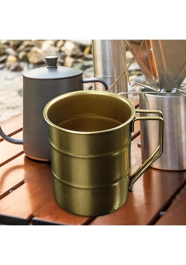 Suntek Paslanmaz Çelik Kamp Kupa İçecek Kupası Sırt