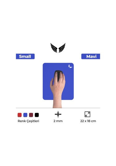 Golite Küçük Mouse Pad Mavi 18X22