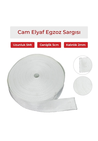 Egsoz Sargısı 50x2mm - 5-metre Cam Elyaf