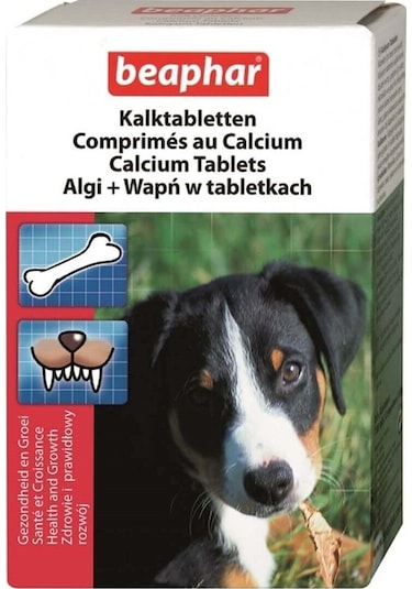 Beaphar Köpekler için Kalsiyum Tablet 180 Adet