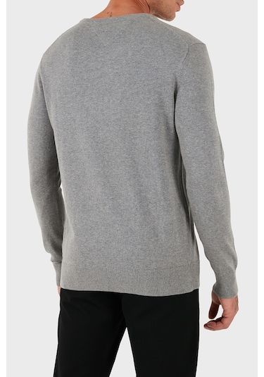 Tommy Hilfiger Erkek Kazak Mw0mw14748 P91 Gri Gri Tommy Hilfiger Erkek Kazak Mw0mw14748 P91 Gri Gri