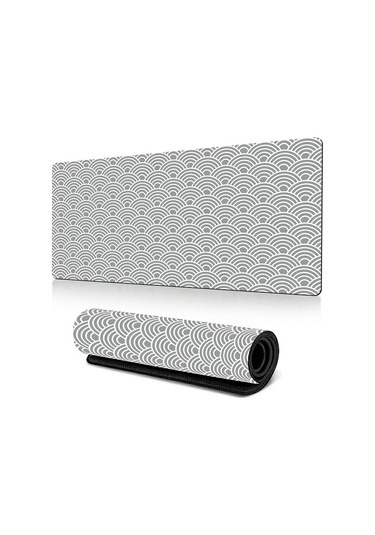 Cbtx 400 900 3mm Soyut Desenli Büyük Mouse Pad Kaymaz Kauçuk Masaüstü Mat - Pattern-22