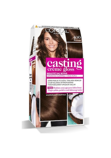 L'Oréal Paris Casting Crème Gloss Saç Boyası - 400 Kestane
