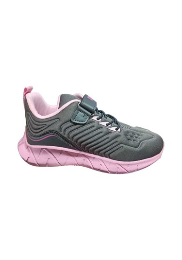 Lafonten Kids Günlük Anatomik Taban Çok Hafif Kız Sneaker Kaymaz Taban Rahat Spor Ayakkabı Füme Pembe Füme - Pembe