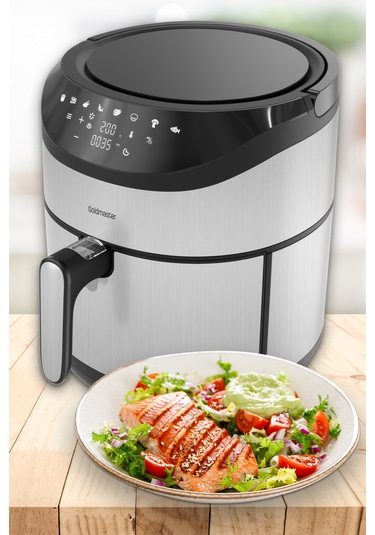 Goldmaster Foodfry 2000 W Yüksek Güç Dokunmatik Airfryer