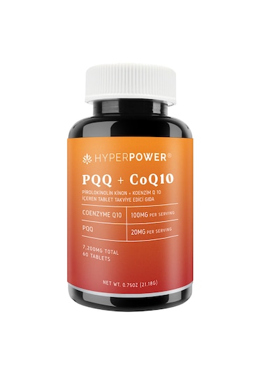 Hyperpower Pqq 20Mg +Coq10 100mg 60 Tablet