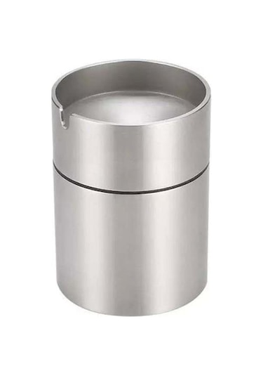 Zethome Paslanmaz Çelik Kokusuz Küllük Cafe Küllük 12 cm