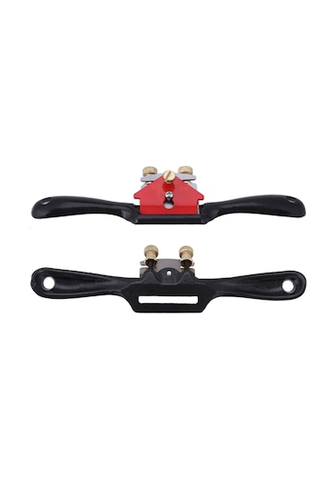 Konesam Demir Çelik Ahşap Planörü 9 İnç - Çift Vida Ayarı, Dairesel/kavisli Yüzeyler İçin, Ahşap İşçiliği Enstrümanı