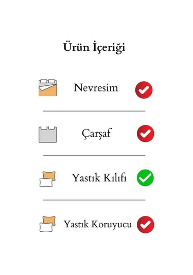 Düz Siyah Yastık Kılıfı - 50x70 - 2 Adet Siyah