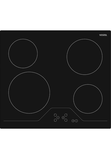 Vestel AO-6330 S Ankastre Ocak Siyah