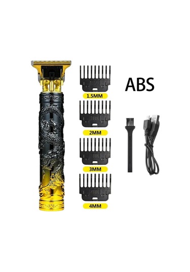 Vintage T9 Elektrikli Akülü Saç Kesme Makinesi Profesyonel Saç Berber Giyotin Erkekler Için Kesme Makinesi Tıraş Makinesi Sakal Çakmak