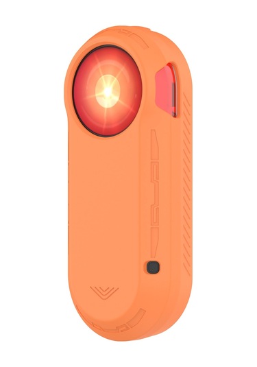 Garmin Varia Rtl515 Bisiklet Işığı Bisiklet Radar Koruma Kolu Silikon Kılıf Toz Geçirmez Yumuşak Kapak - Turuncu