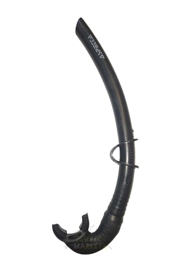 Slalomsport Apnea Aspetta Şnorkel Yumuşak Siyah-Pr05030008