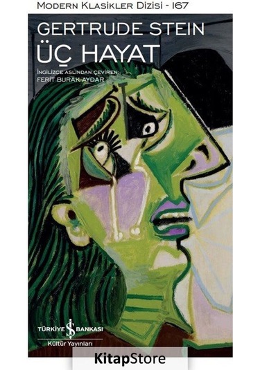 Kitapstore Üç Hayat (Ciltli) - Gertrude Stein