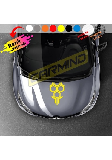 Carmind Petek Ön Kaput Sticker