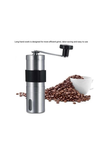 Ulzyvf Taşlama Taşınabilir Paslanmaz Otlar Öğütücü Manuel Kahve Değirmeni Çelik Çekirdekleri Biber Baharat Aracı Dw