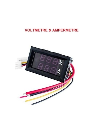 Voltmetre & Ampermetre Dual Digital 0 30v / 0 100a G.y. Dc Şöntlü