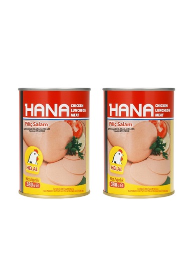 Hana Konserve Piliç Salam 380 G X2 Adet