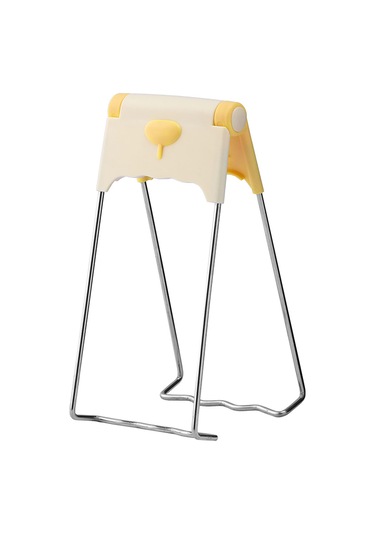 Plastik Metal Tabak Kelepçesi Profesyonel Ev Mutfak Ergonomik Tencere Sıcak Plaka Maşası Erkekler Kadınlar İçin Sarı