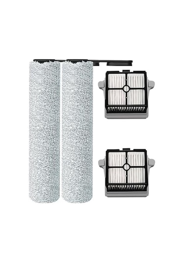 Markingyes Floor One Için S6/s6pro Akülü Islak Kuru Zemin Yıkama Makinesi Elektrikli Süpürge Yedek Hepa Filtreleri Ve Fırça Rulo Seti Set 1 Adet Süpürge Yedek Parçaları