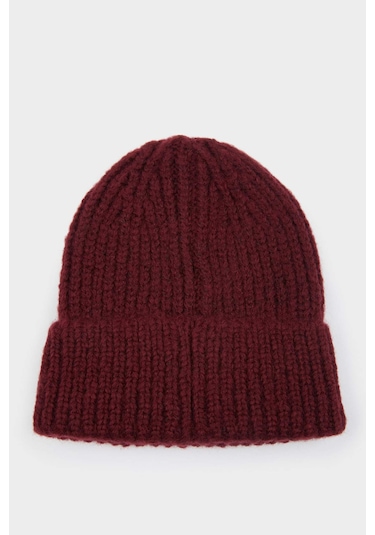 Defacto Kadın Kışlık Bere R7539az25wnbr150 Bordo