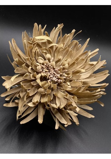 Amely Rid Kumaş Büyük Broş Toka "kore Pembesi Çiçeği" 208118038 Kakao