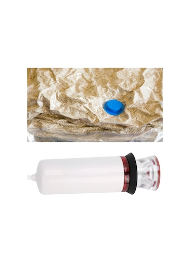 Dofolink Mini Usb Elektrikli Vakum Pompa - Ev Ve Seyahat İçin Gıda/giysi Muhafaza - Hafif Taşınabilir, Otomatik Hava Çekimi, Beyaz