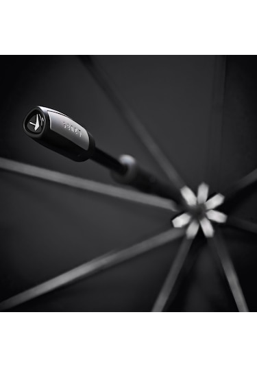 Senz Xxl 4060-0900 Siyah Rüzgara Karşı Dayanıklı Şemsiye Siyah