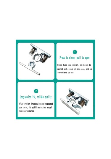 Xindoker Dayanıklı Kapı Kilidi - Plastik/çinko Alaşımlı, Çift Toplu Fonksiyonlu, Dolap/çekmece Uyumlu, Kolay Kurulum, 13mm İç Boşluk