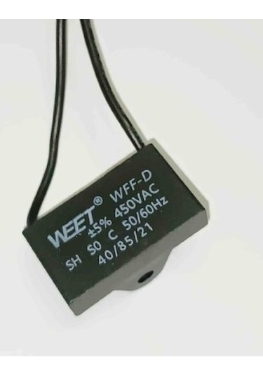 Weet Wwf-d-2.5 ,2.5uf/450vac 38x24x15mm Daimi Kondansatör